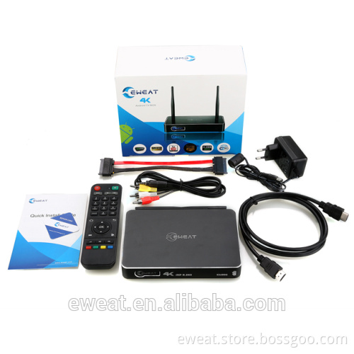 Media player with Gigabit interent,USB3.0 and 3.5"SATA port 4K 3D android tv box
